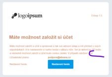 Jeden variantní test 	27.II.26 - mail-založení účtu